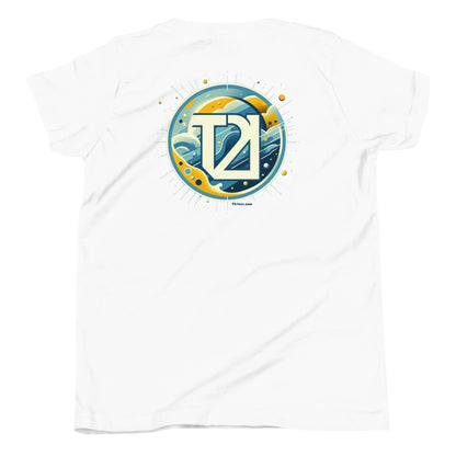 T21 "Cloud Compass" - Youth Boy's Short Sleeve T-Shirt - multiple colors