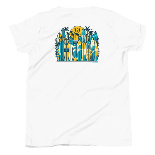 T21 "Board Row" - Youth Short Sleeve T-Shirt - multiple colors