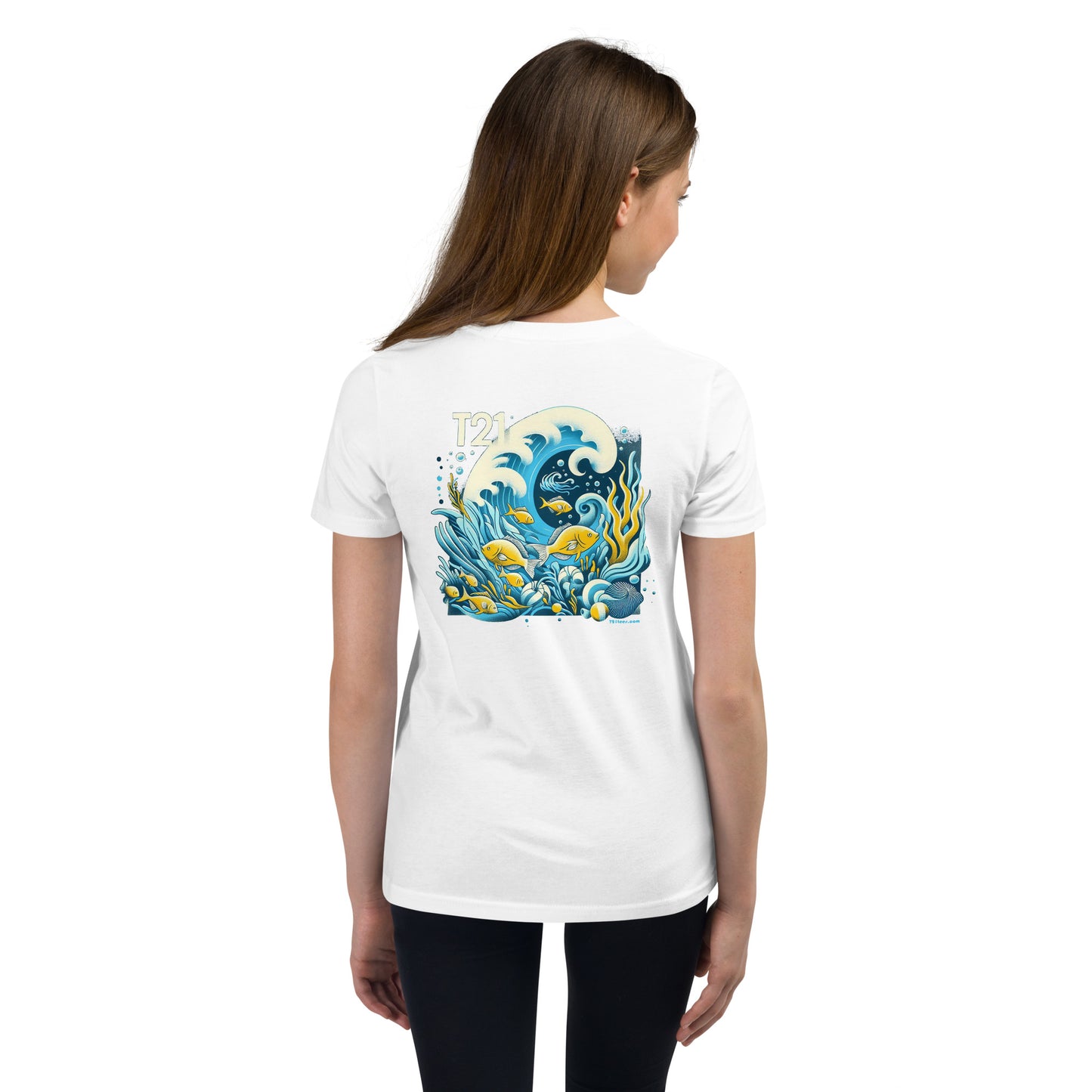 T21 "Reef" - Youth Short Sleeve T-Shirt - multiple colors