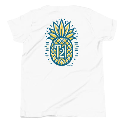 T21 "Pineapple Ice" - Youth Short Sleeve T-Shirt - multiple colors